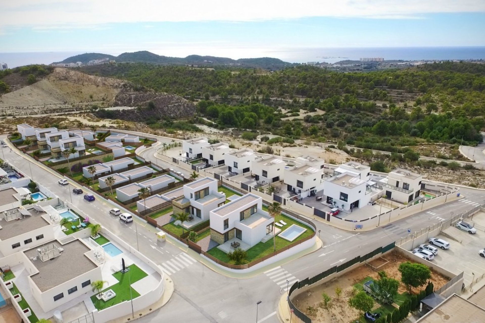 Villas de Obra Nueva en Finestrat