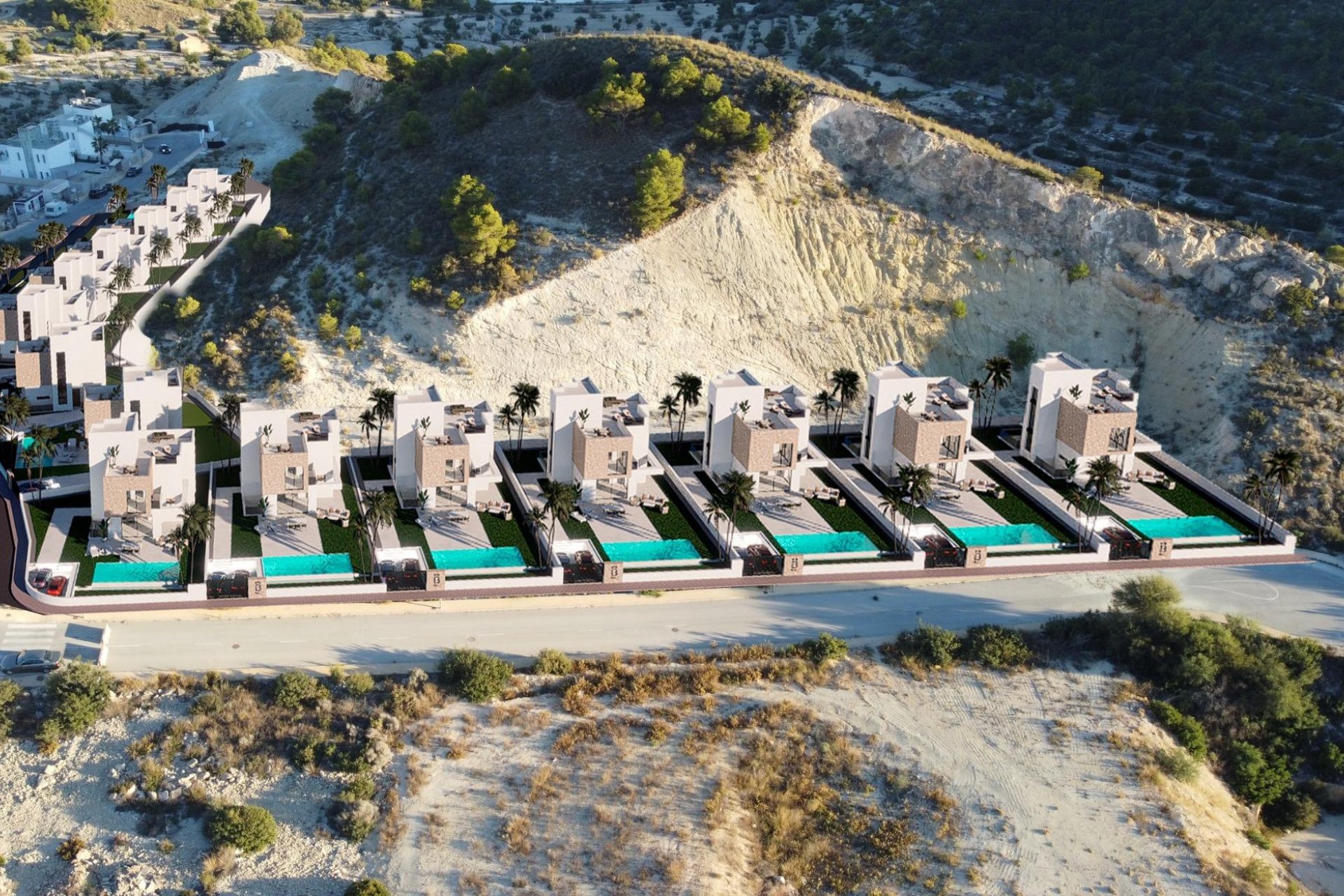 Villas de Obra Nueva en Finestrat