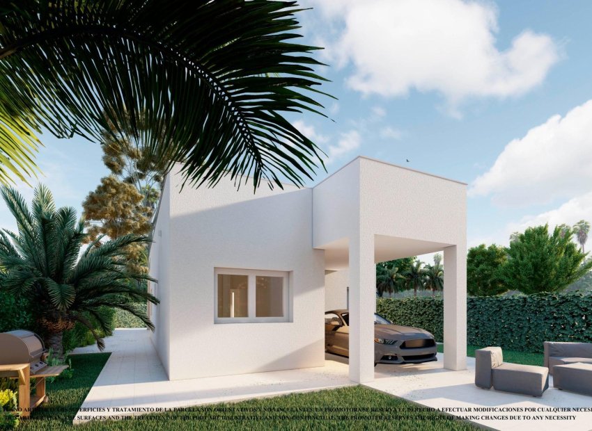 Villas de obra nueva en Los Alcázares