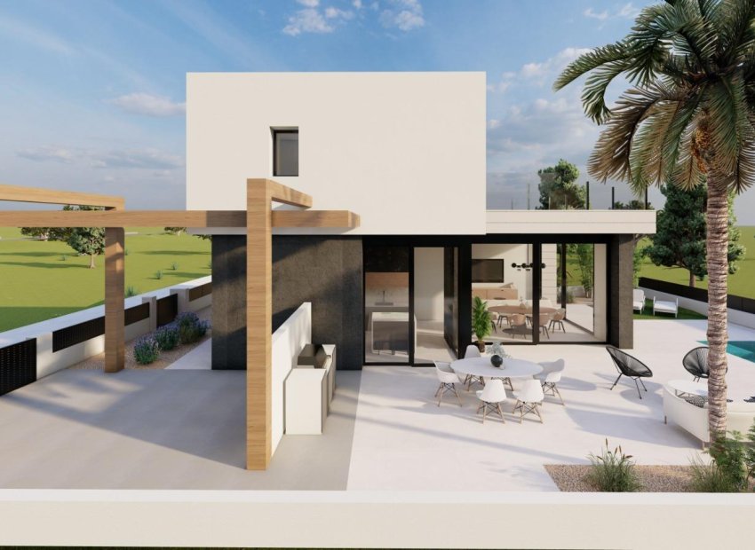 Villas de obra nueva en Pilar de la Horadada