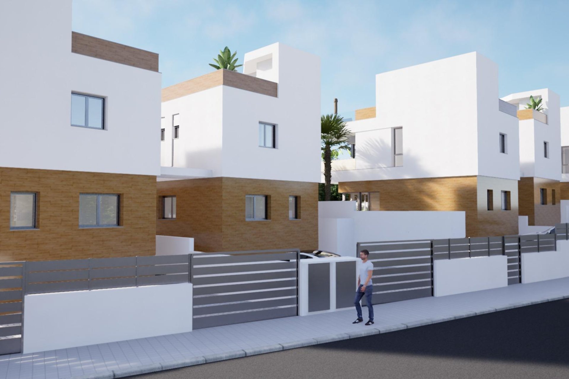 Villas de obra nueva en Pilar de la Horadada