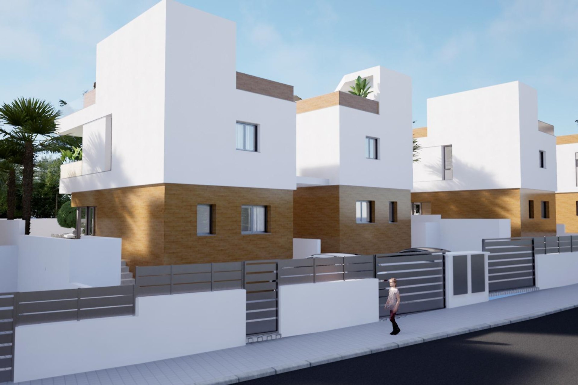 Villas de obra nueva en Pilar de la Horadada