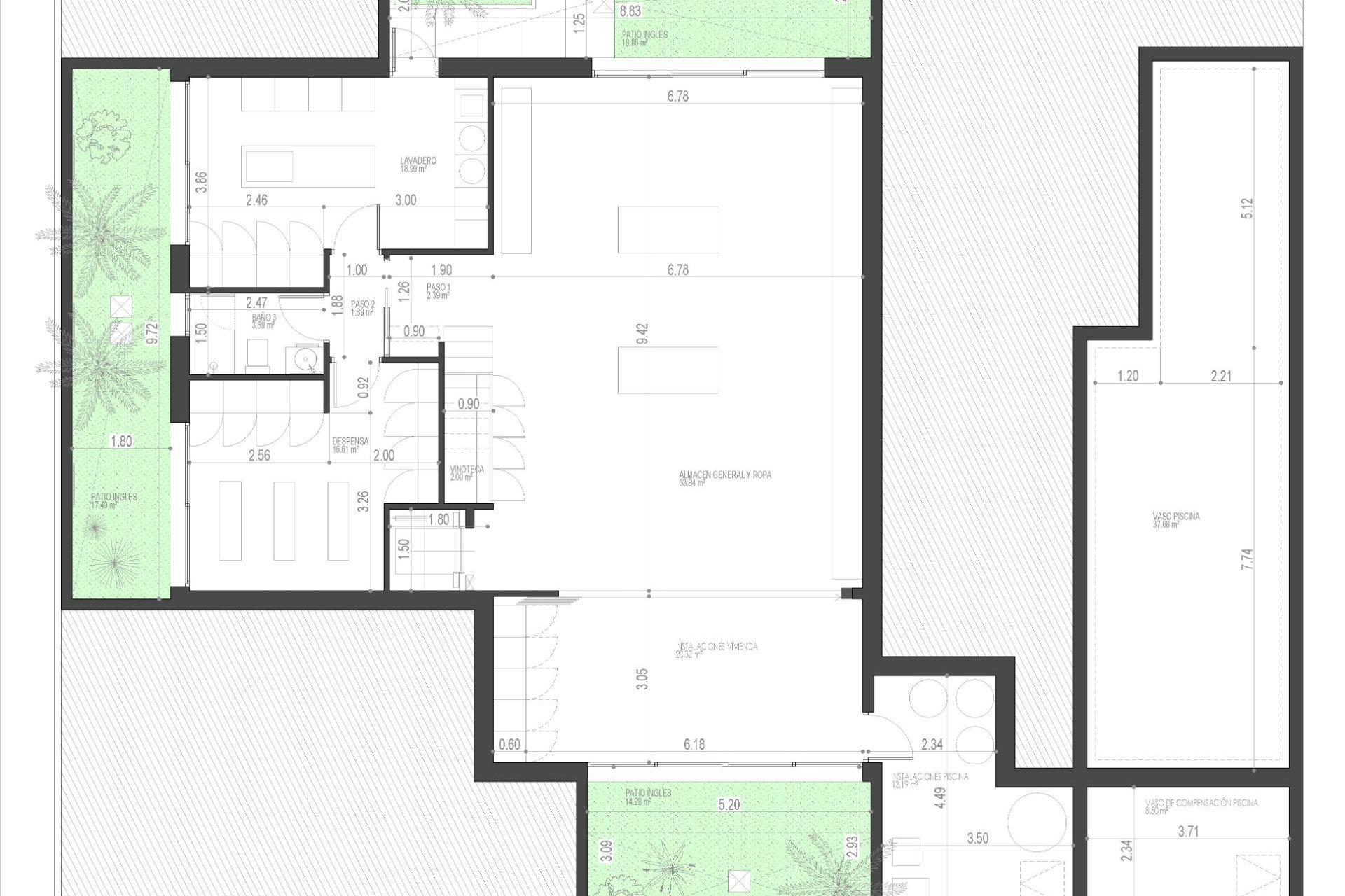 Villas de obra nueva en resort privado en Torre-Pacheco