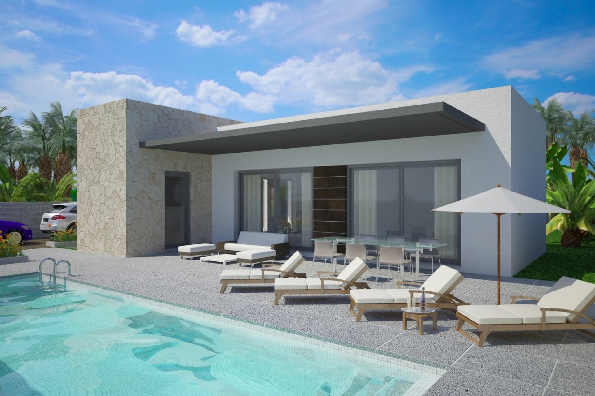 Villas Modernas de Nueva Construcción en Benijófar