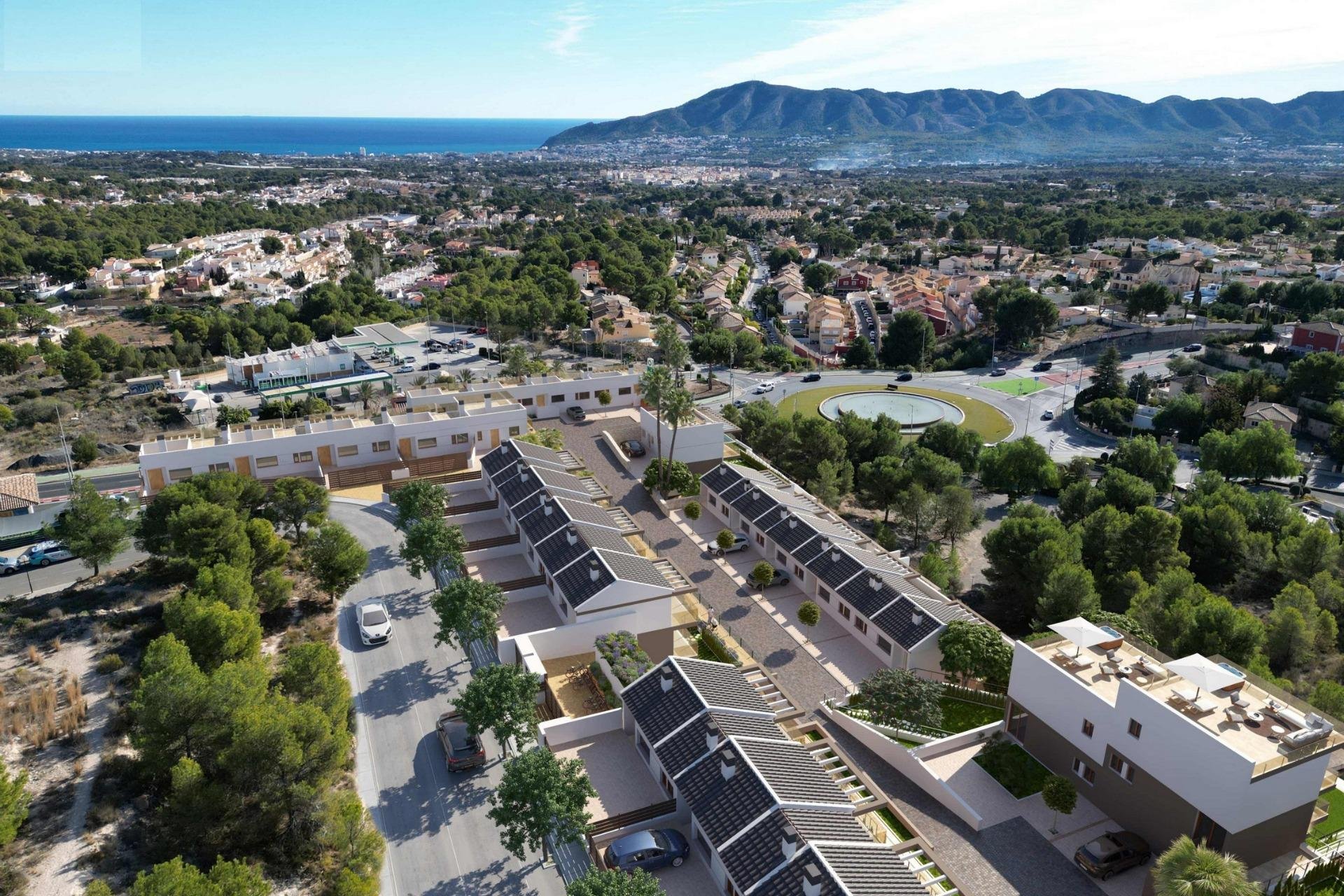 Villas Modernas de Obra Nueva en La Nucia