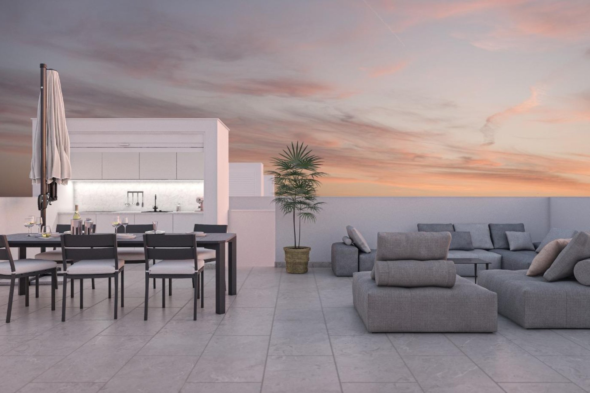 Villas Pareadas de Nueva Construcción en San Pedro del Pinatar