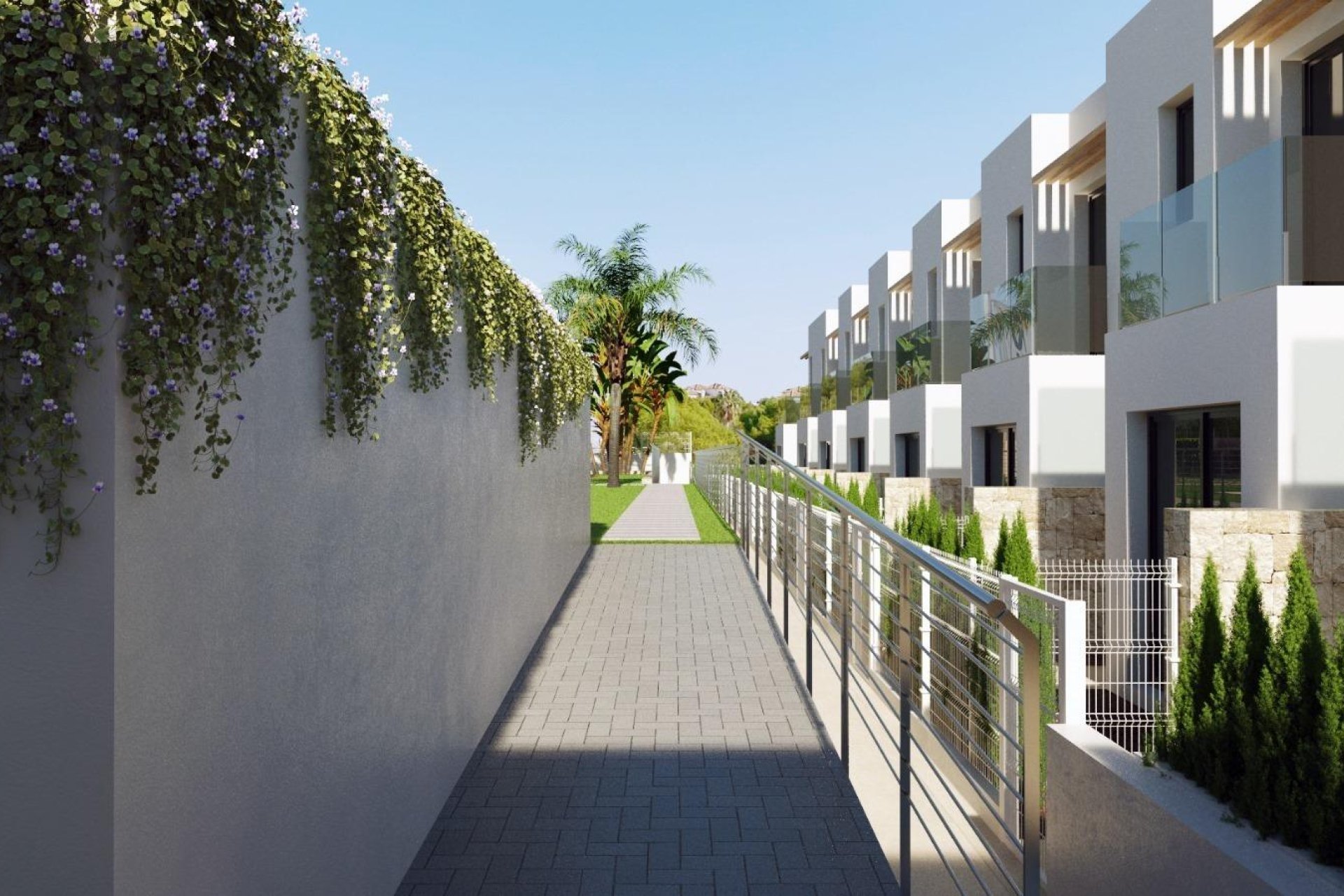 Villas pareadas de obra nueva en Finestrat