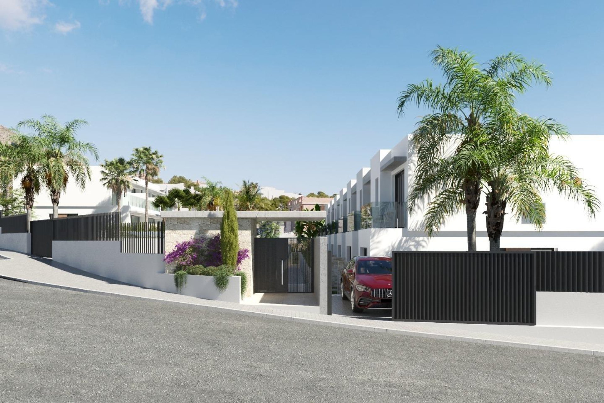 Villas pareadas de obra nueva en Finestrat