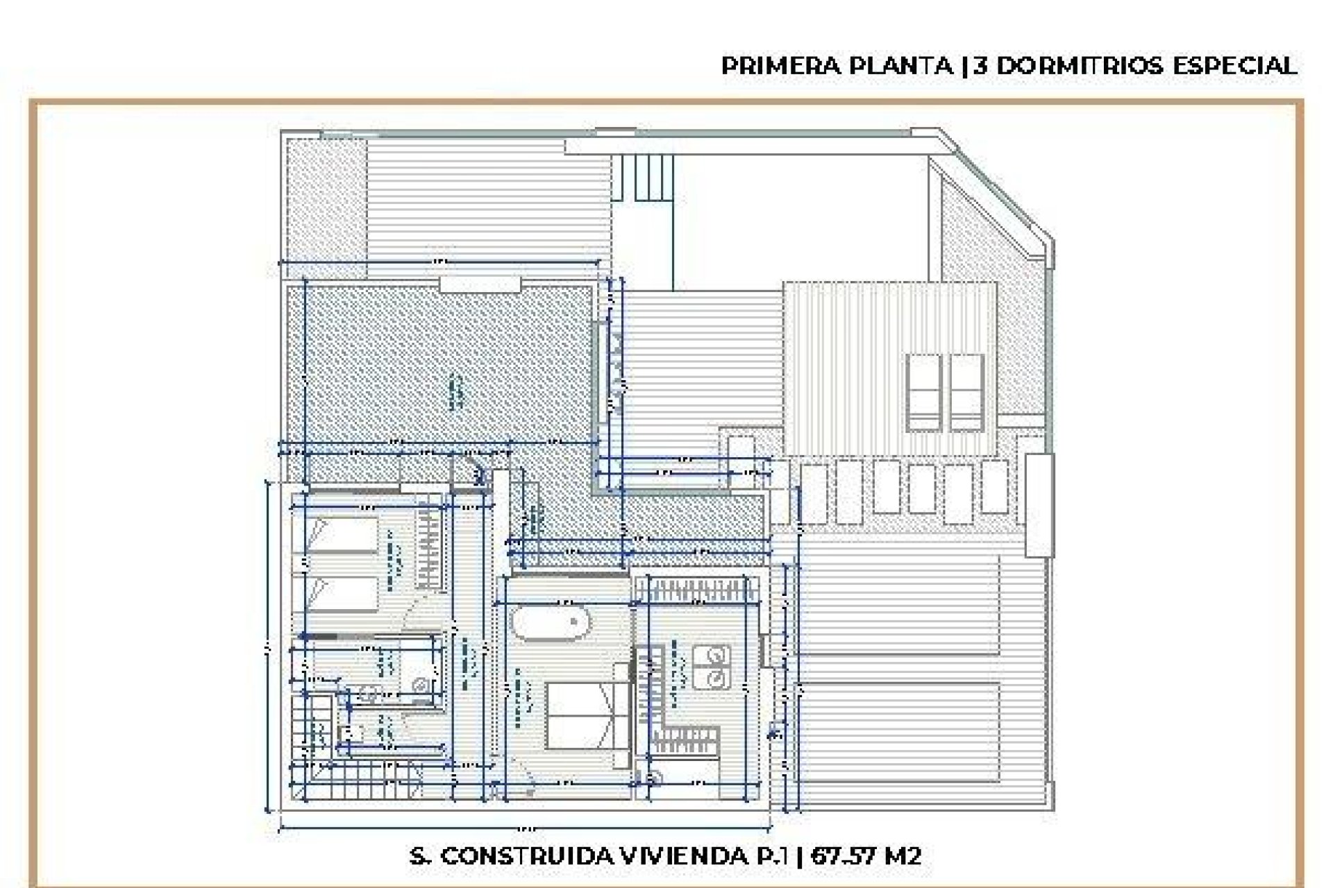 Villas pareadas de obra nueva en Roldán