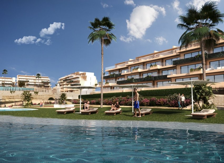 Viviendas de obra nueva en Finestrat con vistas al mar