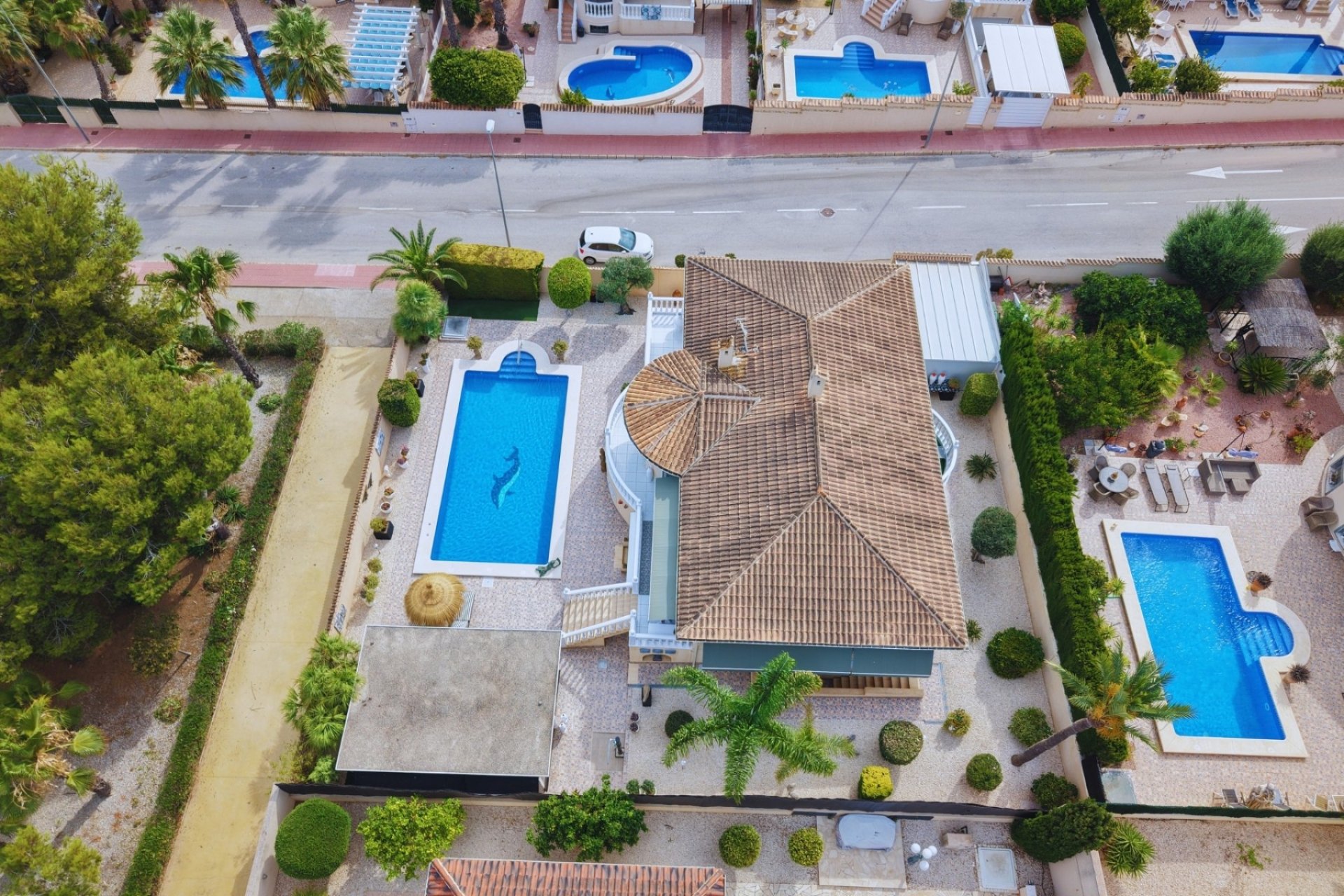 Vrijstaande villa in Benimar Rojales met privézwembad