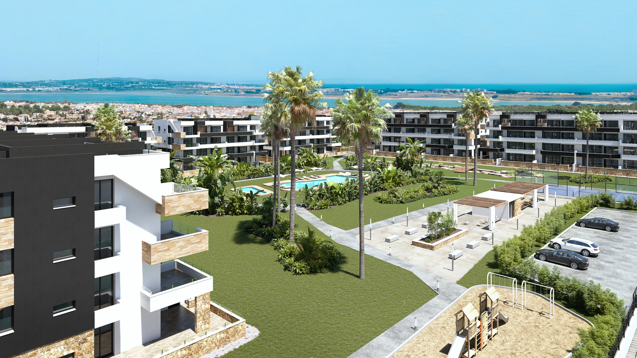 Residencial en Torrevieja: Apartamentos y áticos