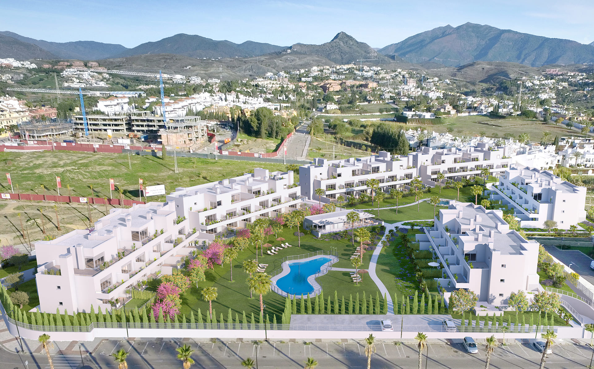 Apartments in Estepona | New-build on the Costa del Sol near the sea
