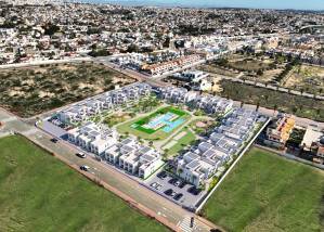 Bungalows met tuin of solarium in Ciudad Quesada