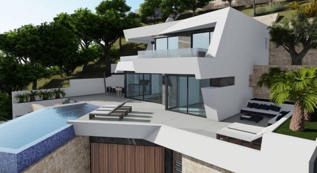 Villa in Calpe with sea views