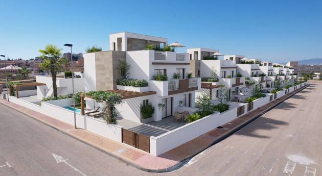 Townhouses in Mazarrón 1 km from the Sea