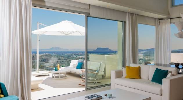 Appartementen en penthouses in Benahavís met uitzicht op zee