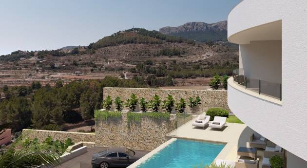 Exclusieve villa in Calpe met uitzicht op zee