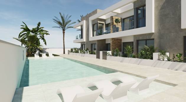 Bungalows en Pilar de la Horadada con vistas al mar