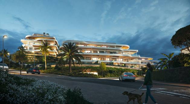Apartamentos en Las Lagunas de Mijas con vistas al mar
