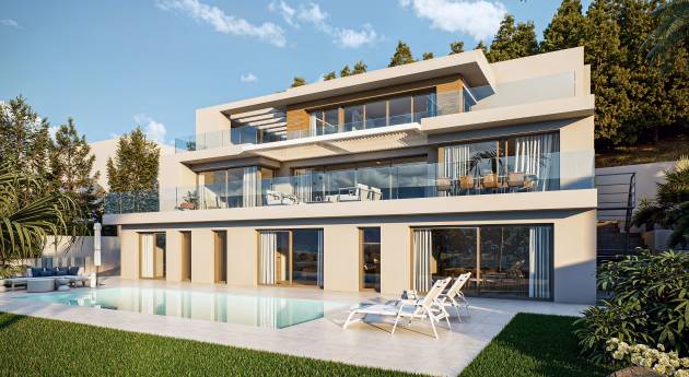 Exclusieve villa in Altea met uitzicht op zee