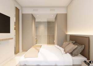 Bungalows met tuin of solarium in Ciudad Quesada