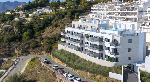 Exclusieve appartementen in Mijas met uitzicht op zee