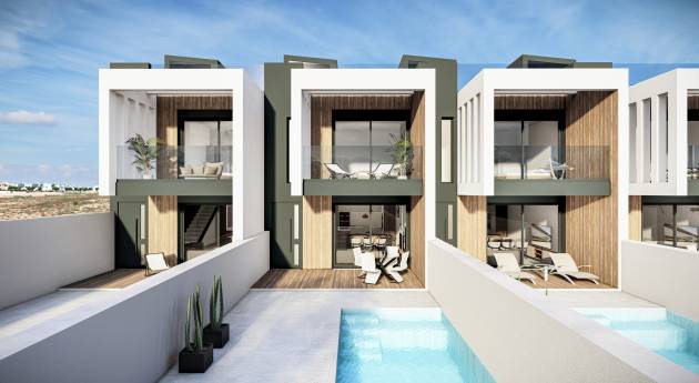 Twee-onder-een-kapwoningen in Pilar de la Horadada