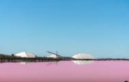 Salt mining in Torrevieja
