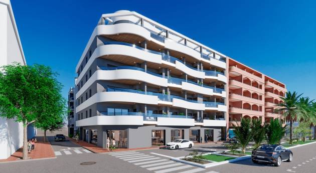 Apartments and penthouses in Torrevieja with sea views