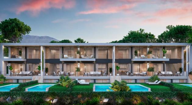 Luxe geschakelde woningen in Marbella