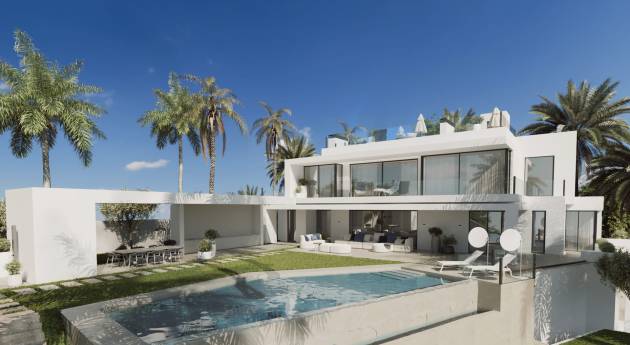Exclusive villa in Marbella with sea views