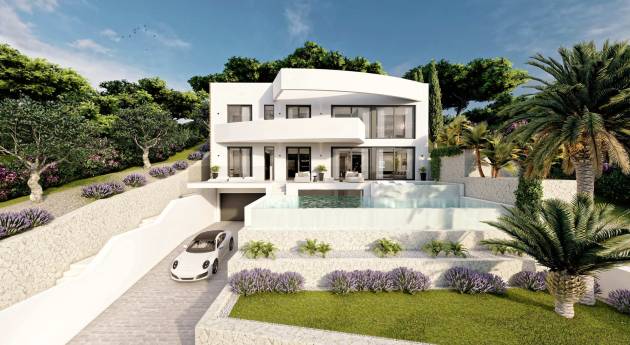 Exclusieve villa in Altea met zeezicht
