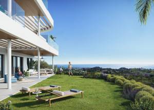 Apartamentos en Las Lagunas de Mijas con vistas al mar