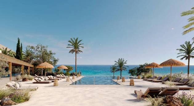 Apartments in Macenas with sea views