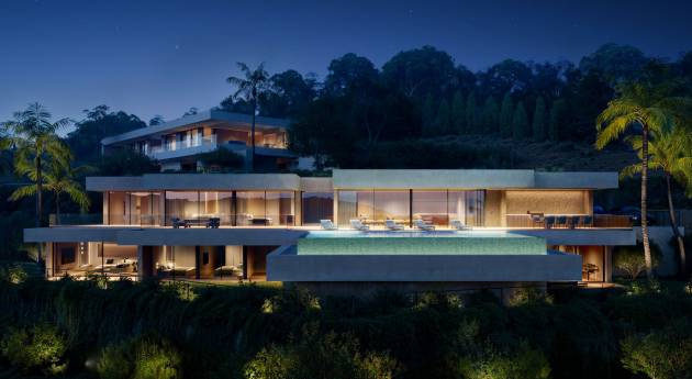 Luxe villa in Benahavís met uitzicht op zee