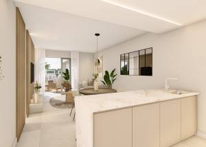 Bungalows met tuin of solarium in Ciudad Quesada