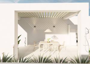 Bungalows met tuin of solarium in Ciudad Quesada