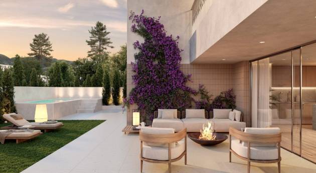 Townhouses in Torremolinos with sea views