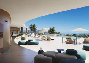 Apartamentos en Las Lagunas de Mijas con vistas al mar