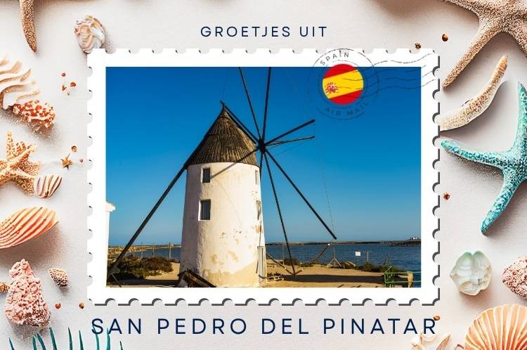 Groetjes uit San Pedro del Pinatar
