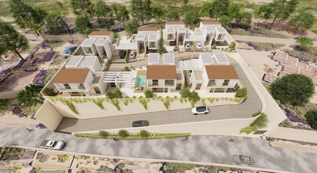 Vrijstaande woningen in La Nucia