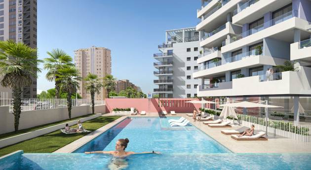 Appartementen en penthouses in Calpe met uitzicht op zee