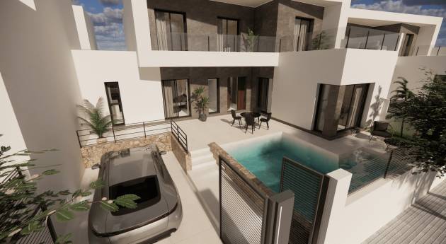 Rijtjeshuizen in Dolores met privézwembad