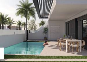 Bungalows aan de kust met privézwembad in Las Esperanzas