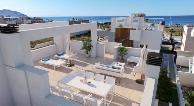 Bungalows in Mazarrón met uitzicht op zee