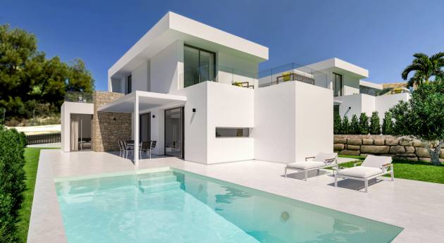 Detached Homes in Finestrat with Sea Views