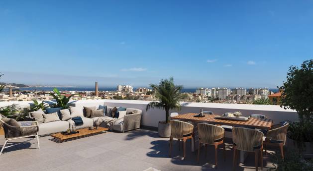 Seaview residences in Torre del Mar