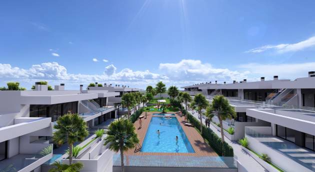 Bungalows en Algorfa con jardín y piscina