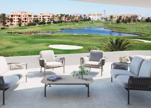 Nieuwbouw appartementen aan de eerste lijn in Los Alcázares